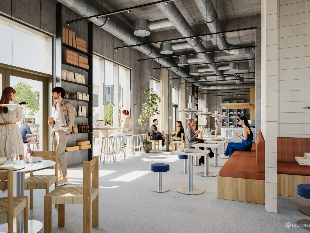 Billede 1 - 258 m² restaurant/café • Nyopført • Nabo til Netto