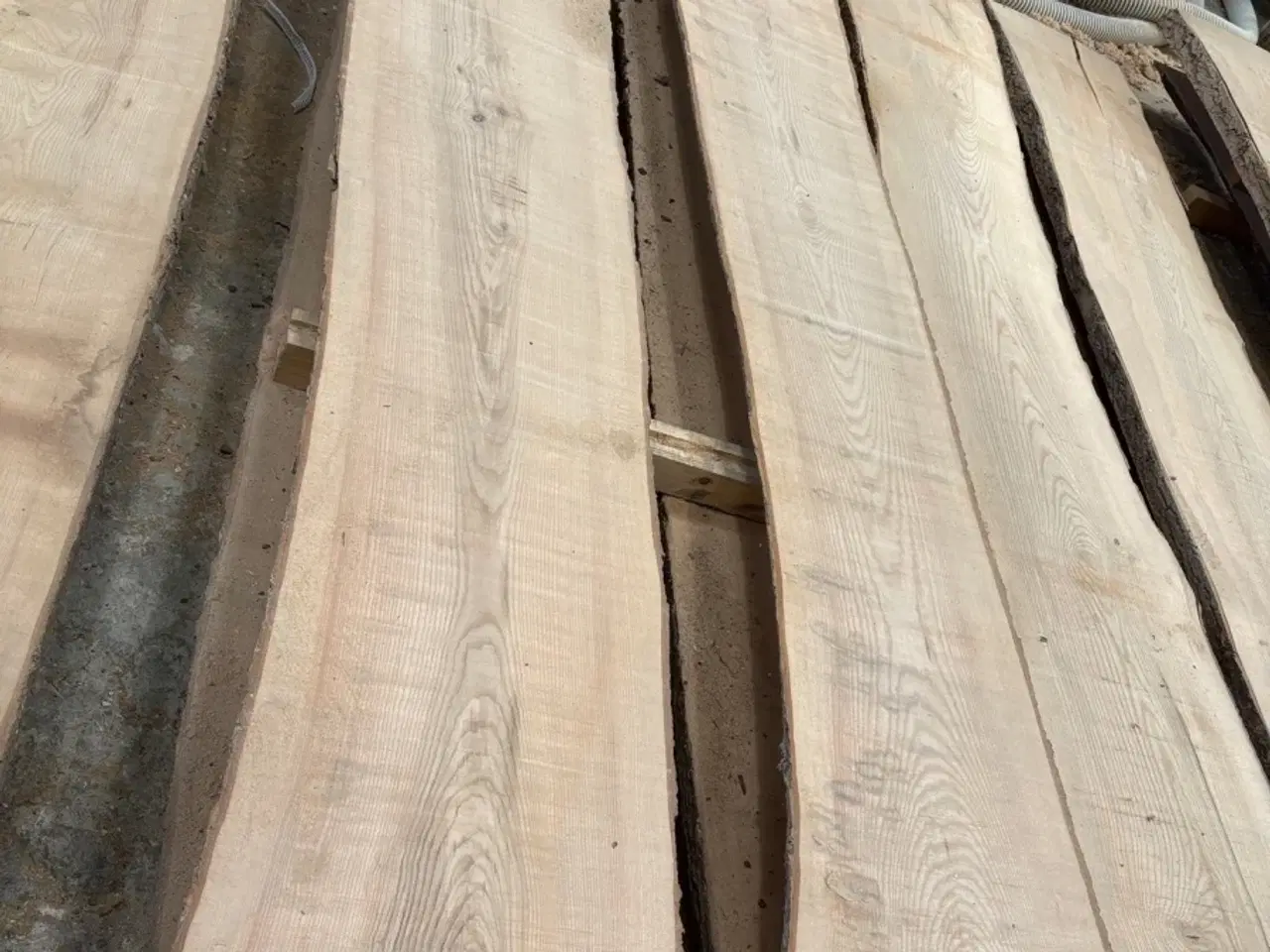 Billede 1 - Asketræs planker 4 styk