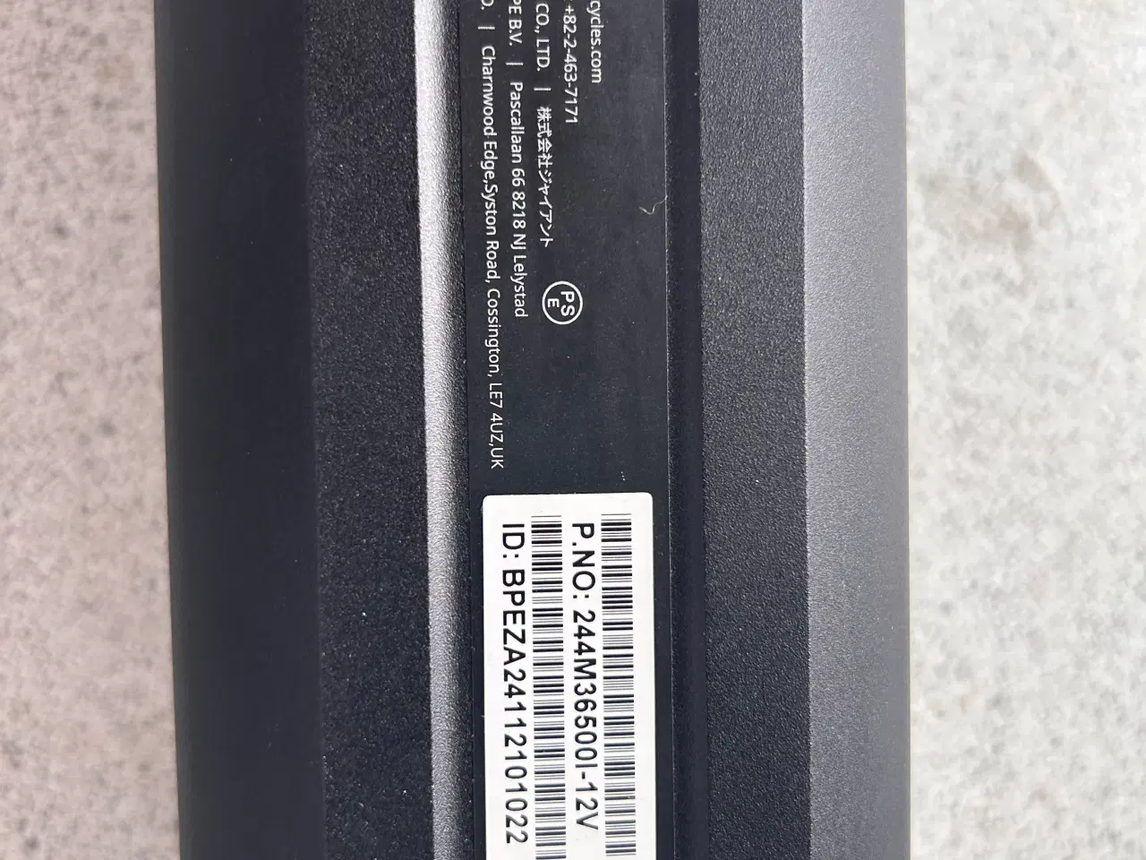 Billede 2 - Batteri mm til Giant E-bike