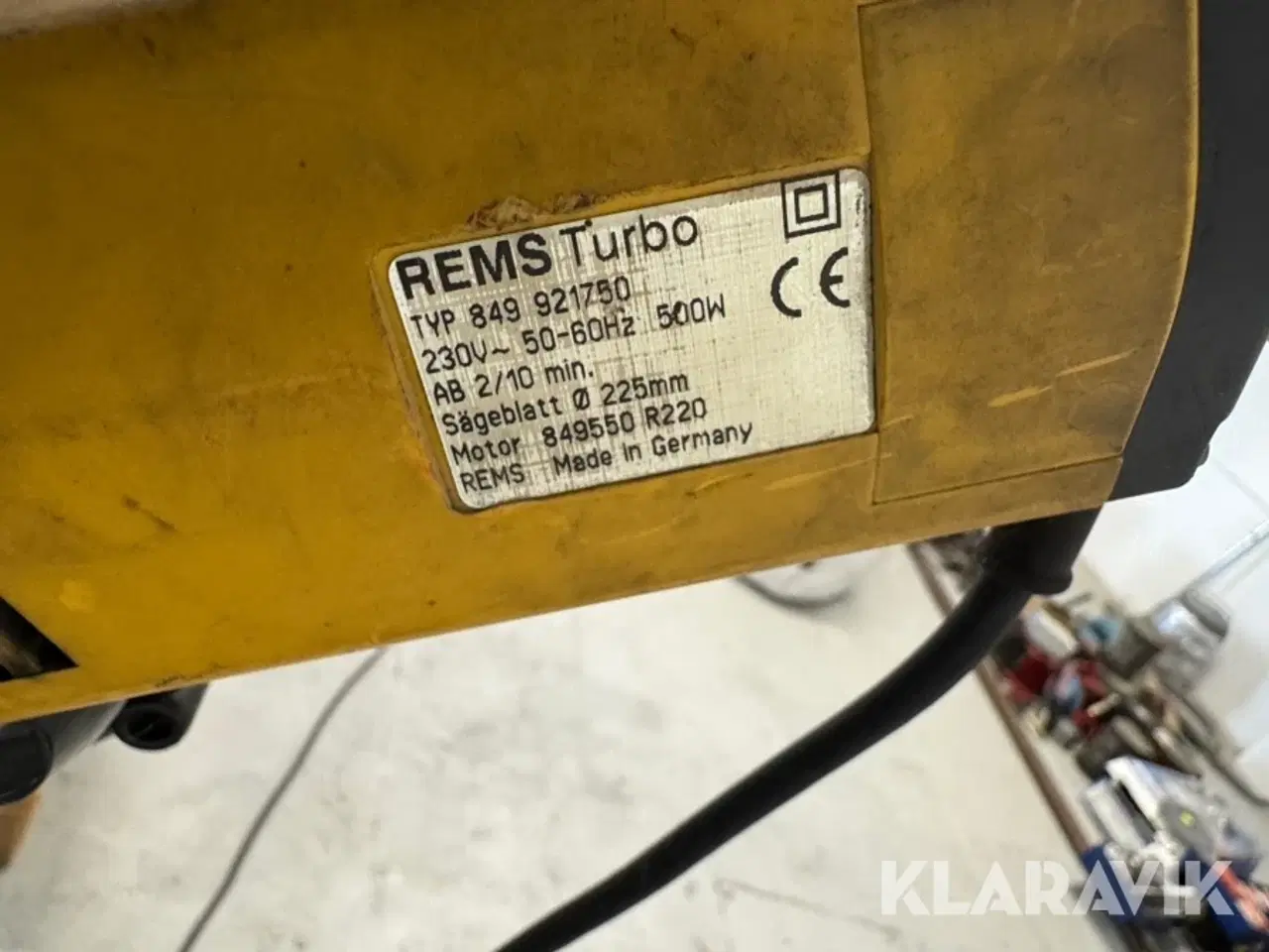 Billede 7 - Rørskæremaskine REMS Turbo Cu-INOX