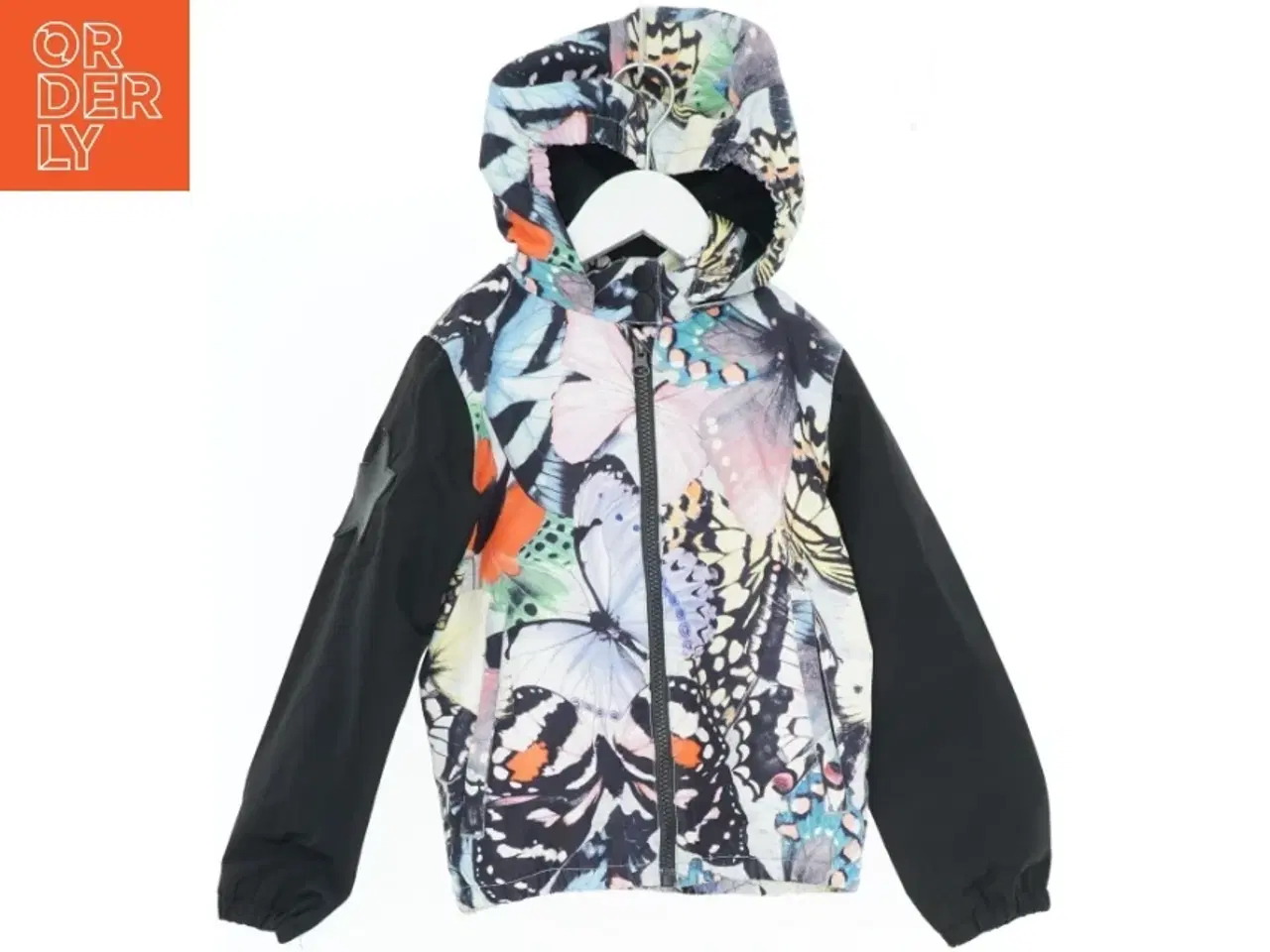 Billede 1 - Børnejakke med sommerfugleprint fra Molo (str. 116)