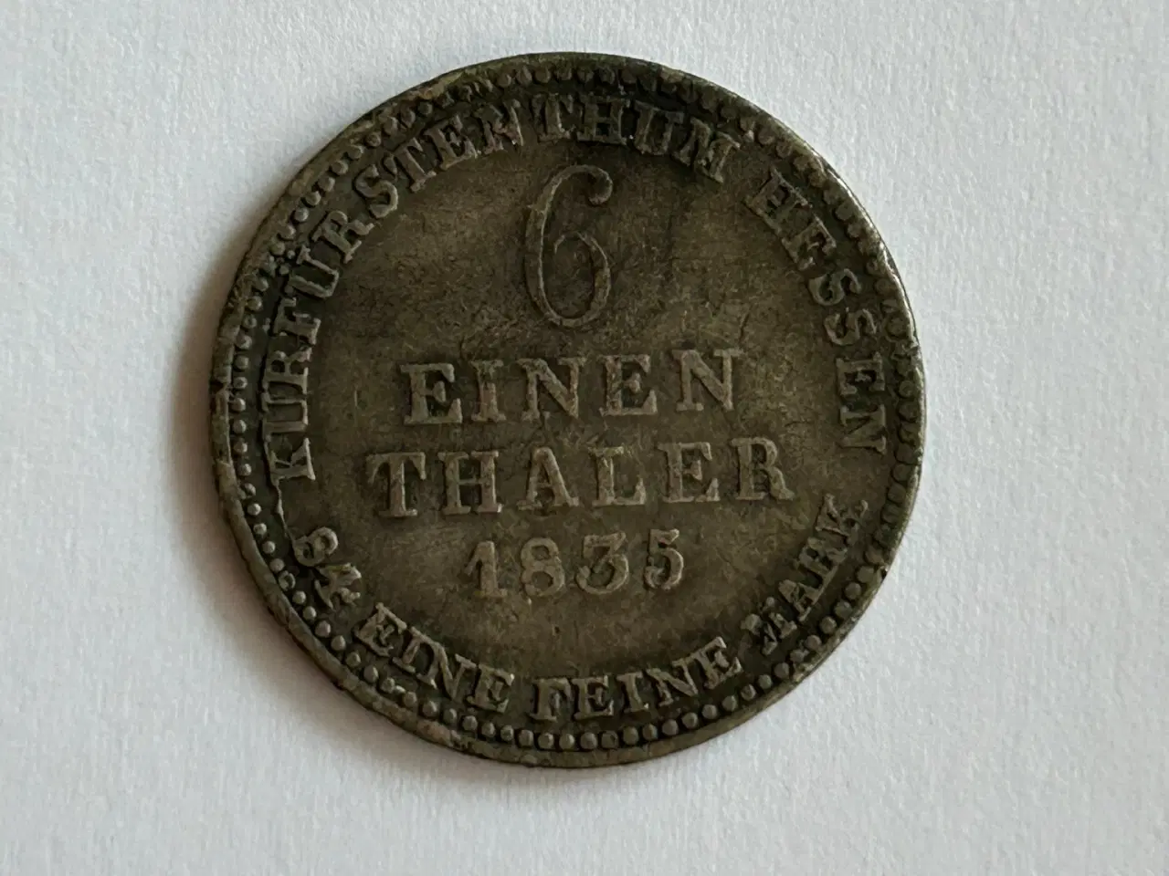 Billede 1 - 6 Einen Thaler 1835