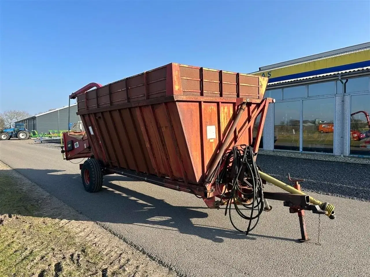 Billede 3 - TP TP150  Monteret på højtipvogn.