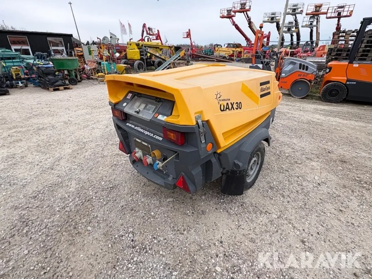 Billede 3 - Mobil generator Atlas Copco QAX 30