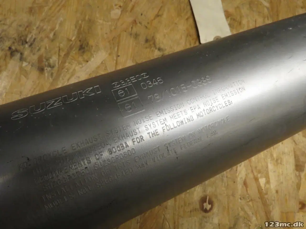 Billede 3 - Udstødning Suzuki GSX-R750