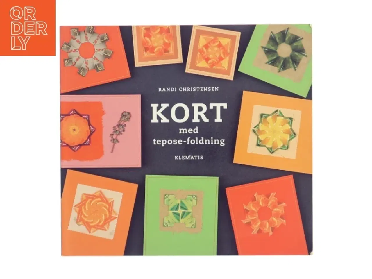 Billede 1 - Kort med tepose-foldning af Randi Christensen (Bog)