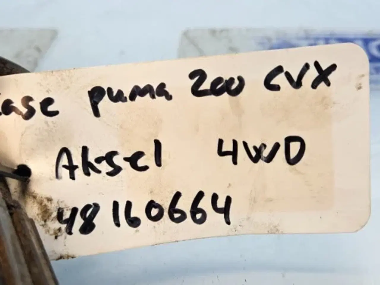 Billede 7 - Case Puma 200 4WD Aksel 48160664