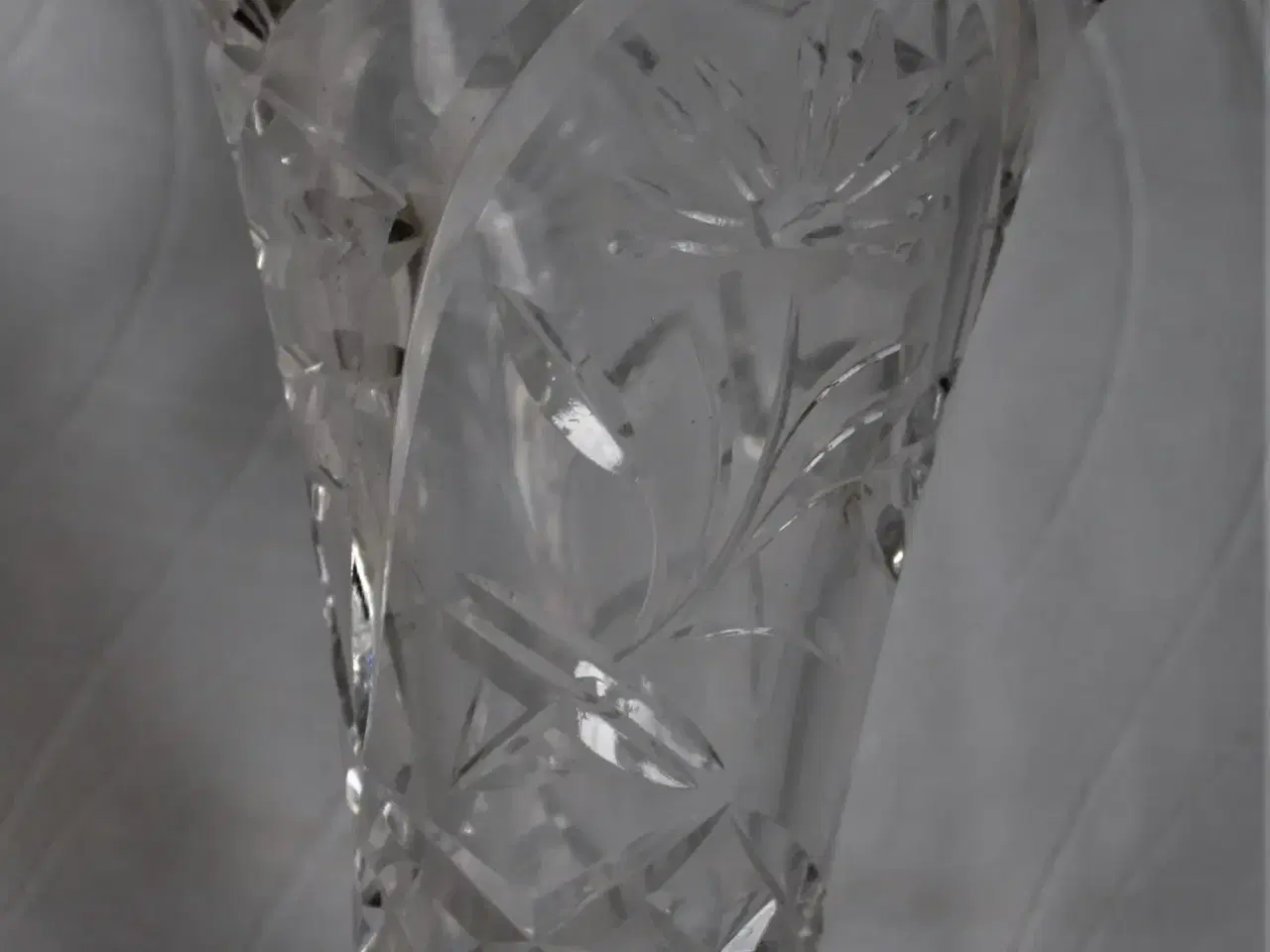 Billede 3 - Vase af krystal 
