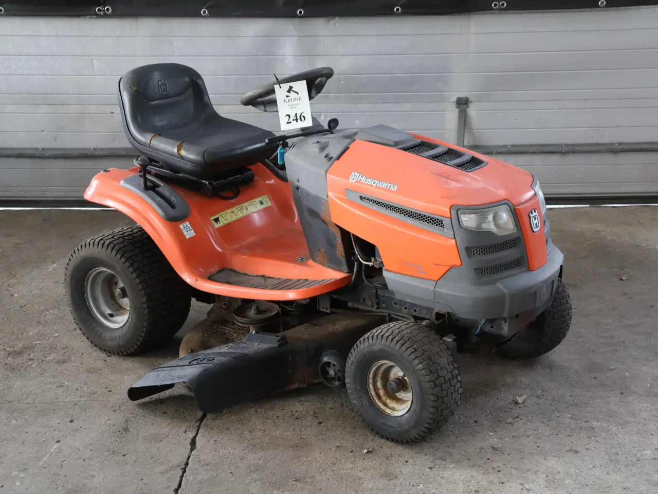 Billede 5 - Husqvarna LTH152 havetraktor m/15hk Köhler motor