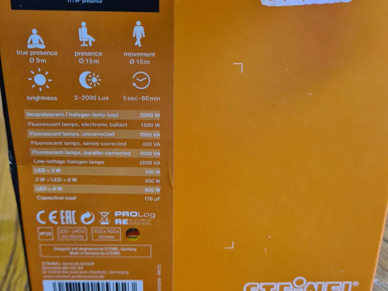 Billede 5 - Pirsensor Steinel True Presence Com1