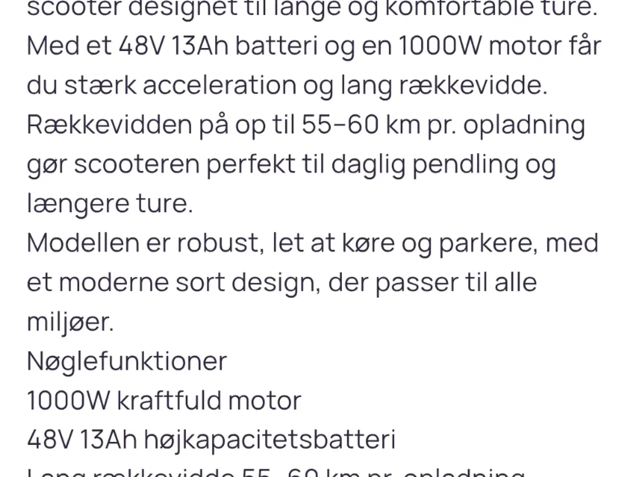 Billede 3 - iscooter med sadel