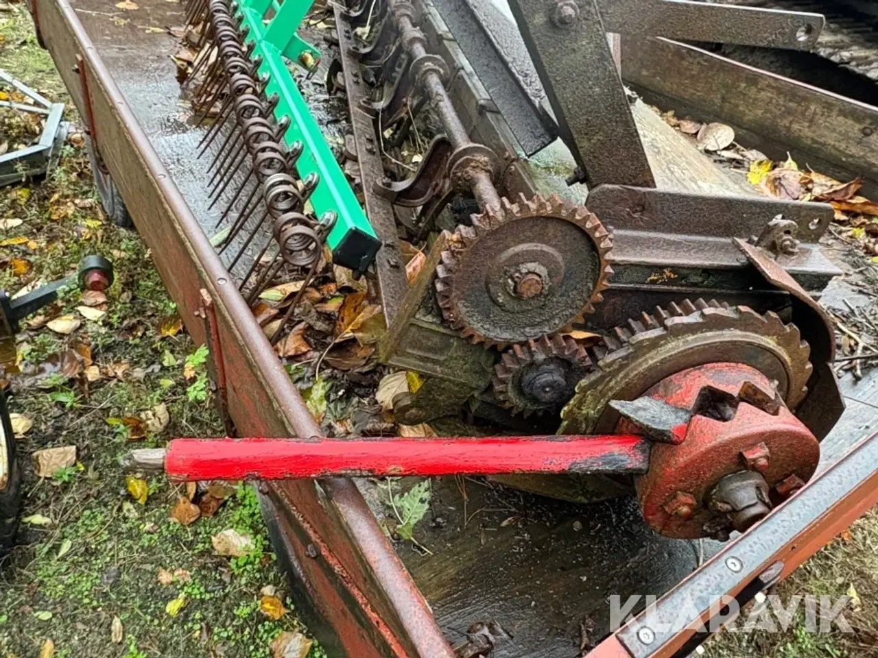 Billede 10 - Vogn, såmaskine og harve 736304