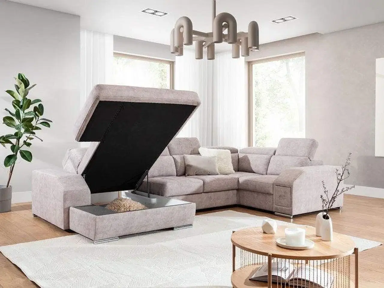 Billede 3 - TAYRON HJØRNESOFA U  350x200