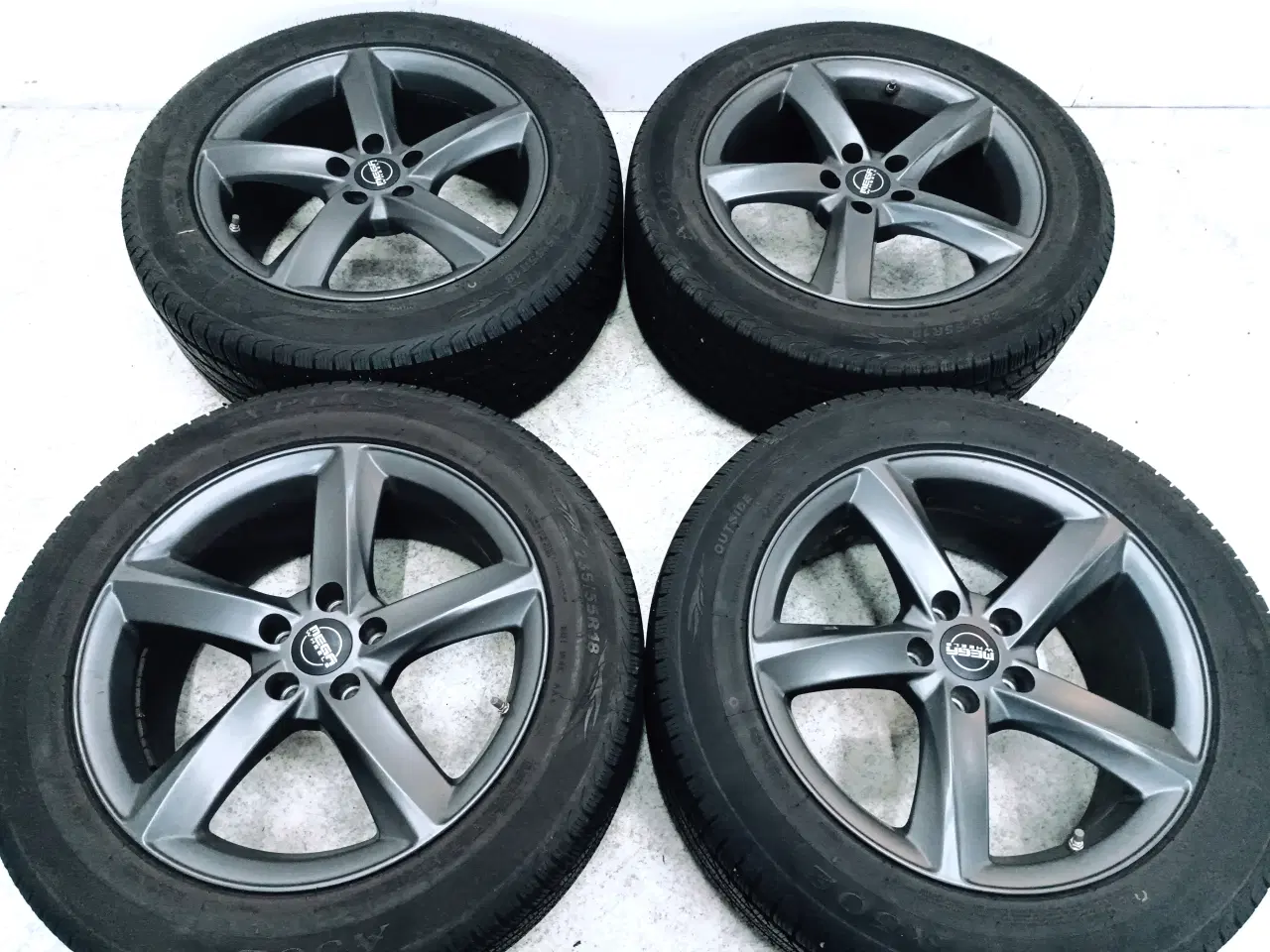 Billede 5 - 5x112 18" ET35 nav 66,6ø MegaWheels vintersæt