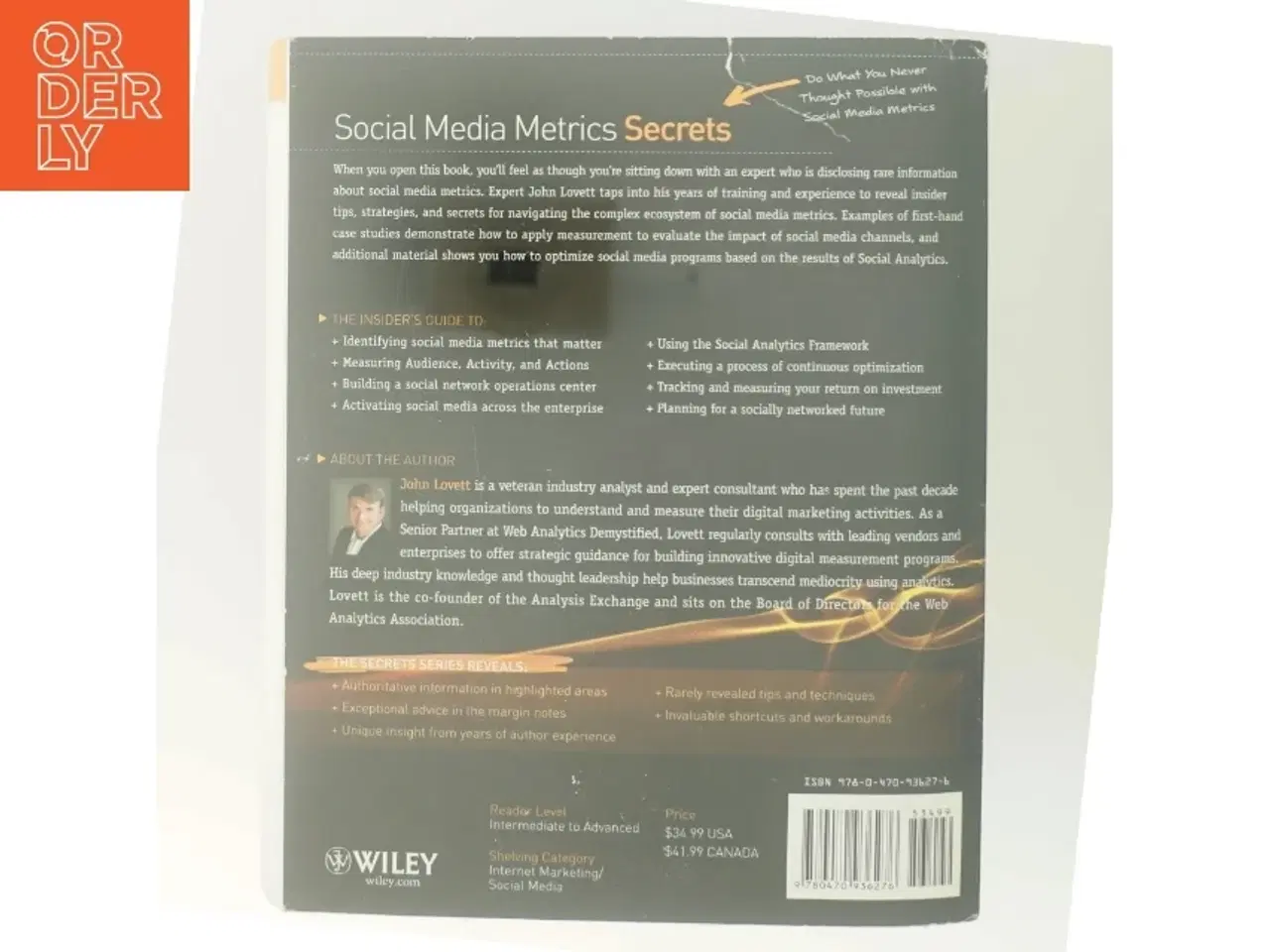 Billede 3 - Social media metrics secrets : Do what you never thought possible with social media metrics af John Lovett (Bog)