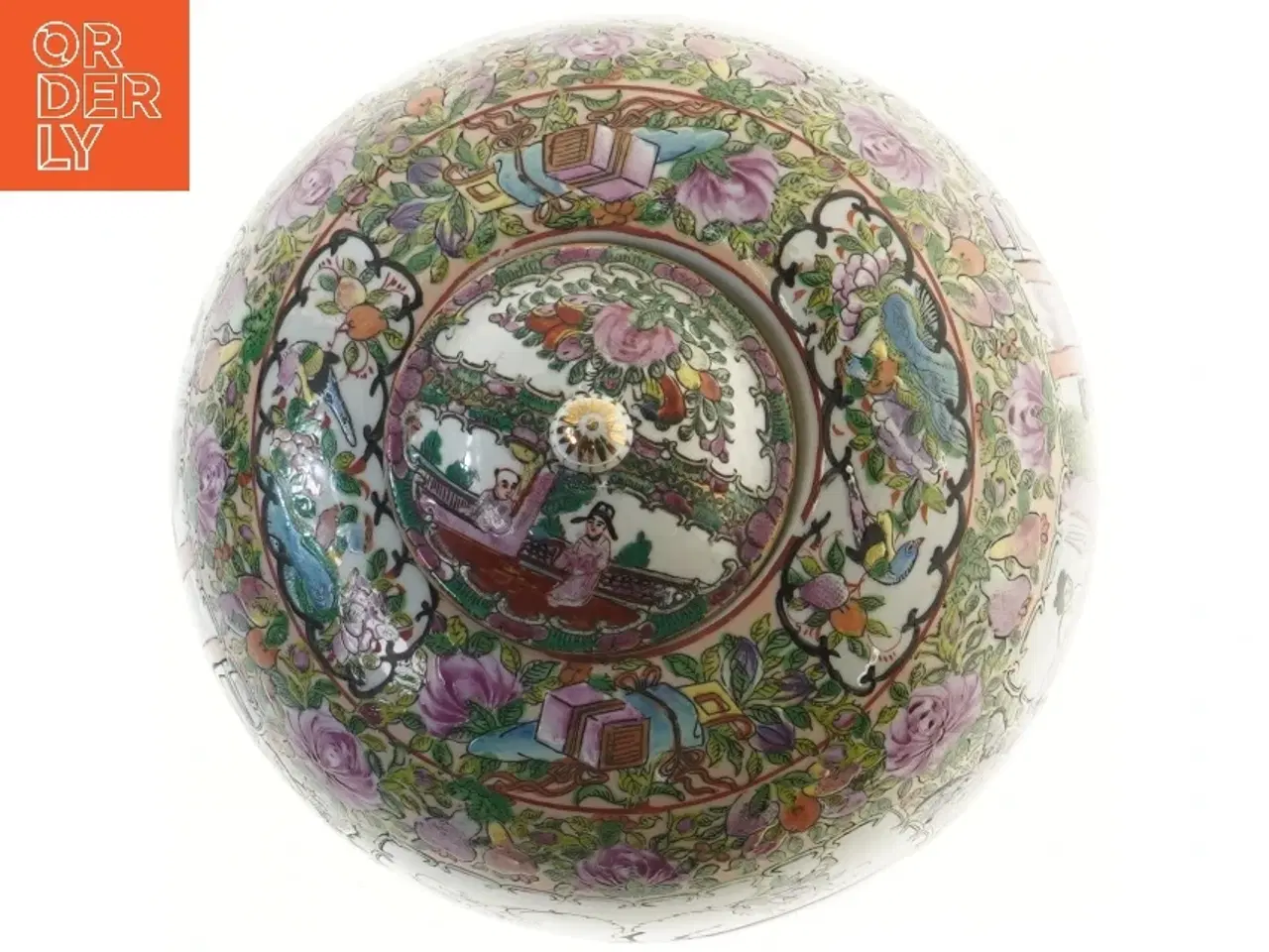 Billede 5 - Dekorativ kinesisk urne (str. 30 cm)