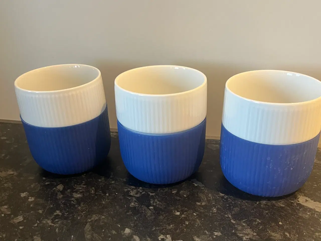 Billede 1 - Royal Copenhagen Kontrast Krus Koboltblå