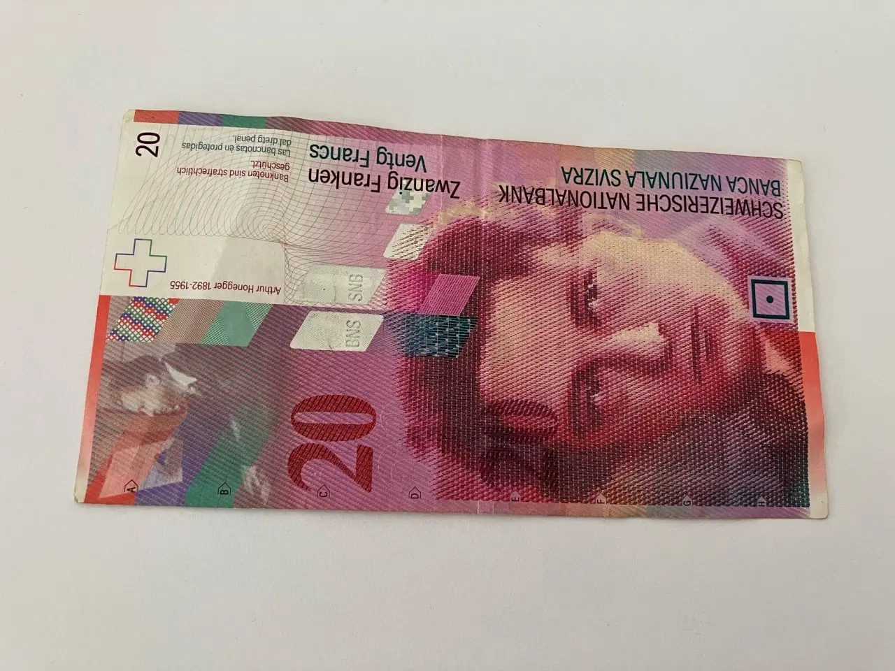 Billede 2 - 20 Francs Swiss