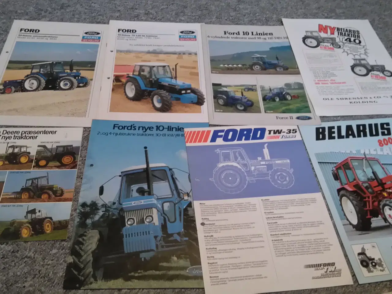 Billede 10 - Traktor og landbrugsmaskin brochurer