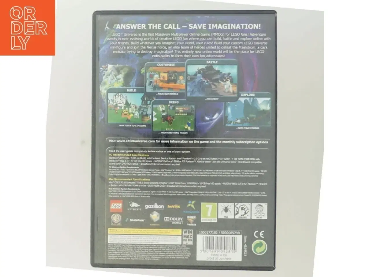 Billede 3 - LEGO Universe PC spil fra LEGO, Warner Bros