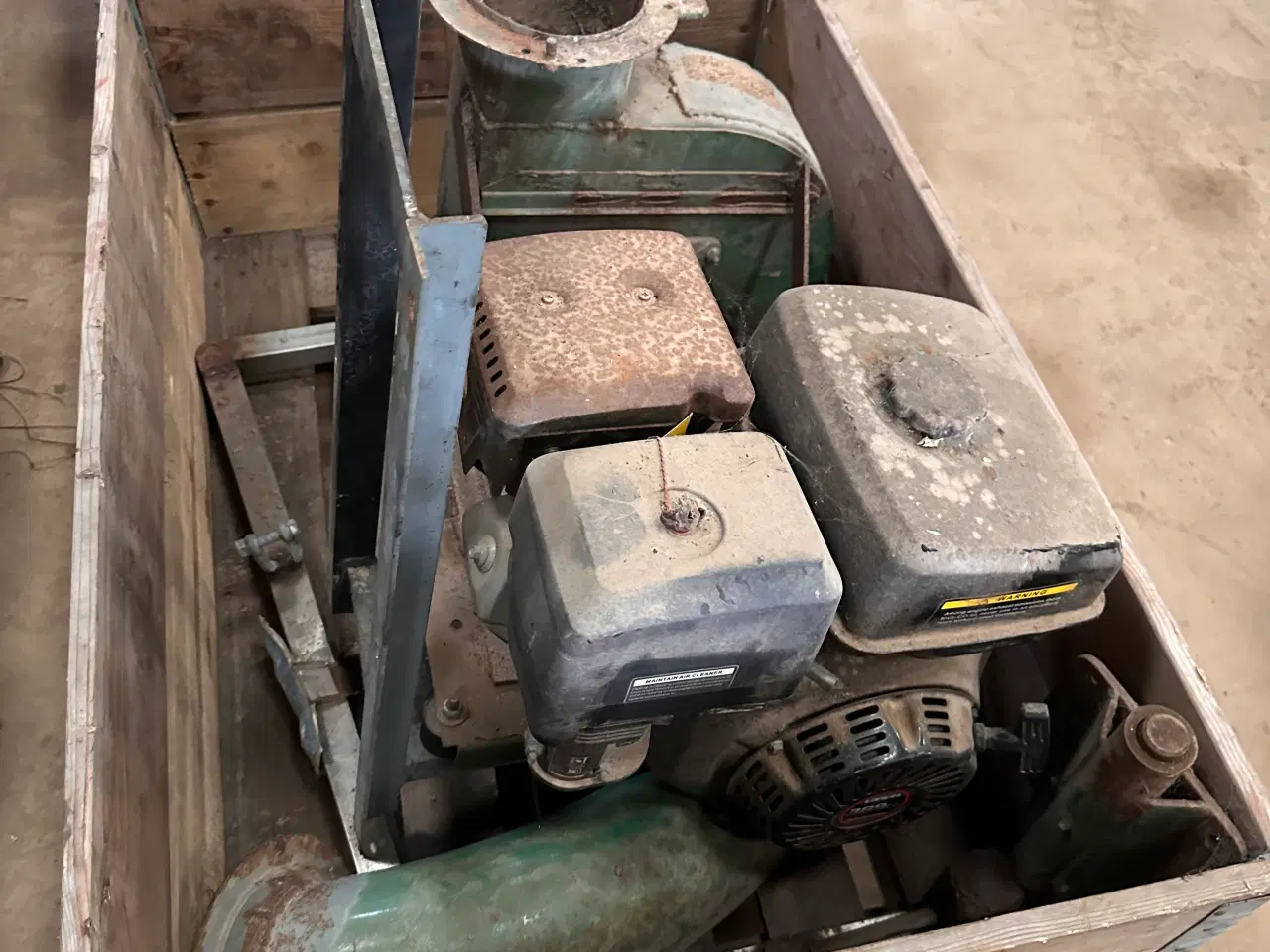 Billede 1 - Løvsuger m. Benzinmotor