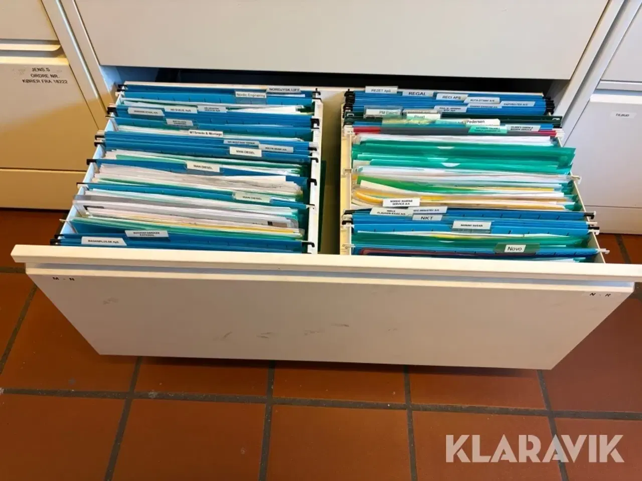 Billede 10 - Arkivskabe med lås 4 styk