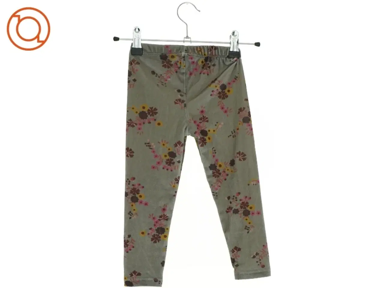 Billede 2 - blomstrede Leggings fra Gro (str. 86 cm)