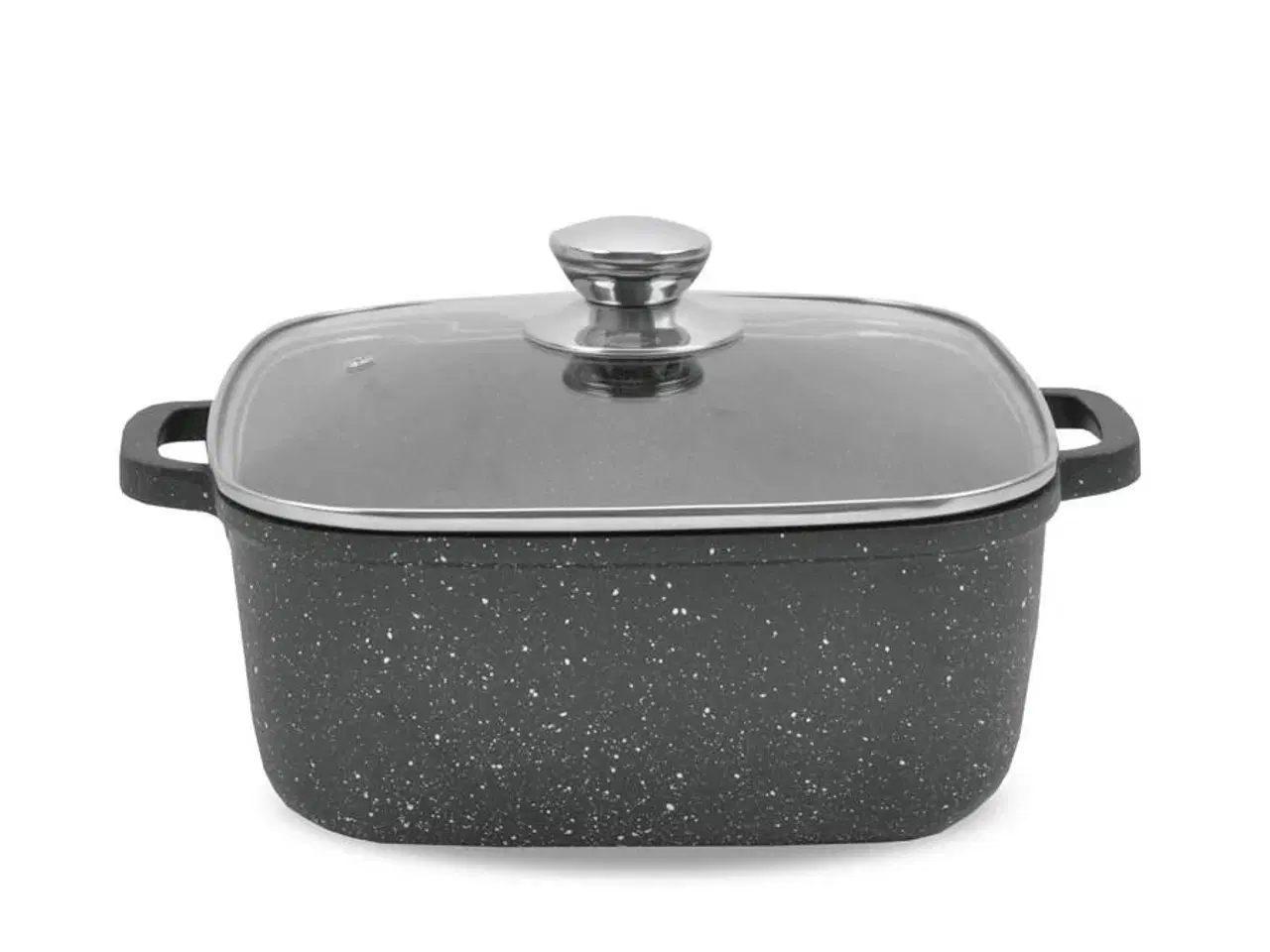 Billede 1 - Gryde med låg 28 cm – Maestro, 8 l, sort