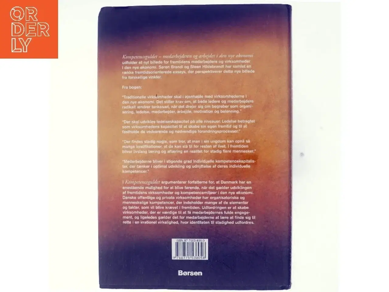 Billede 3 - Kompetenceguldet : medarbejderen og arbejdet i den nye økonomi (Bog)