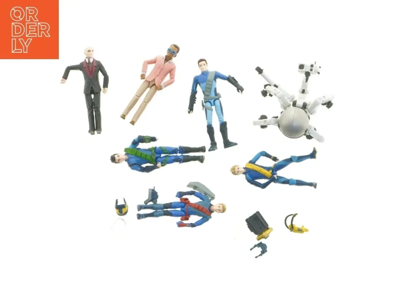 Billede 1 - Samling af actionfigurer (str. Figur, 10 cm)