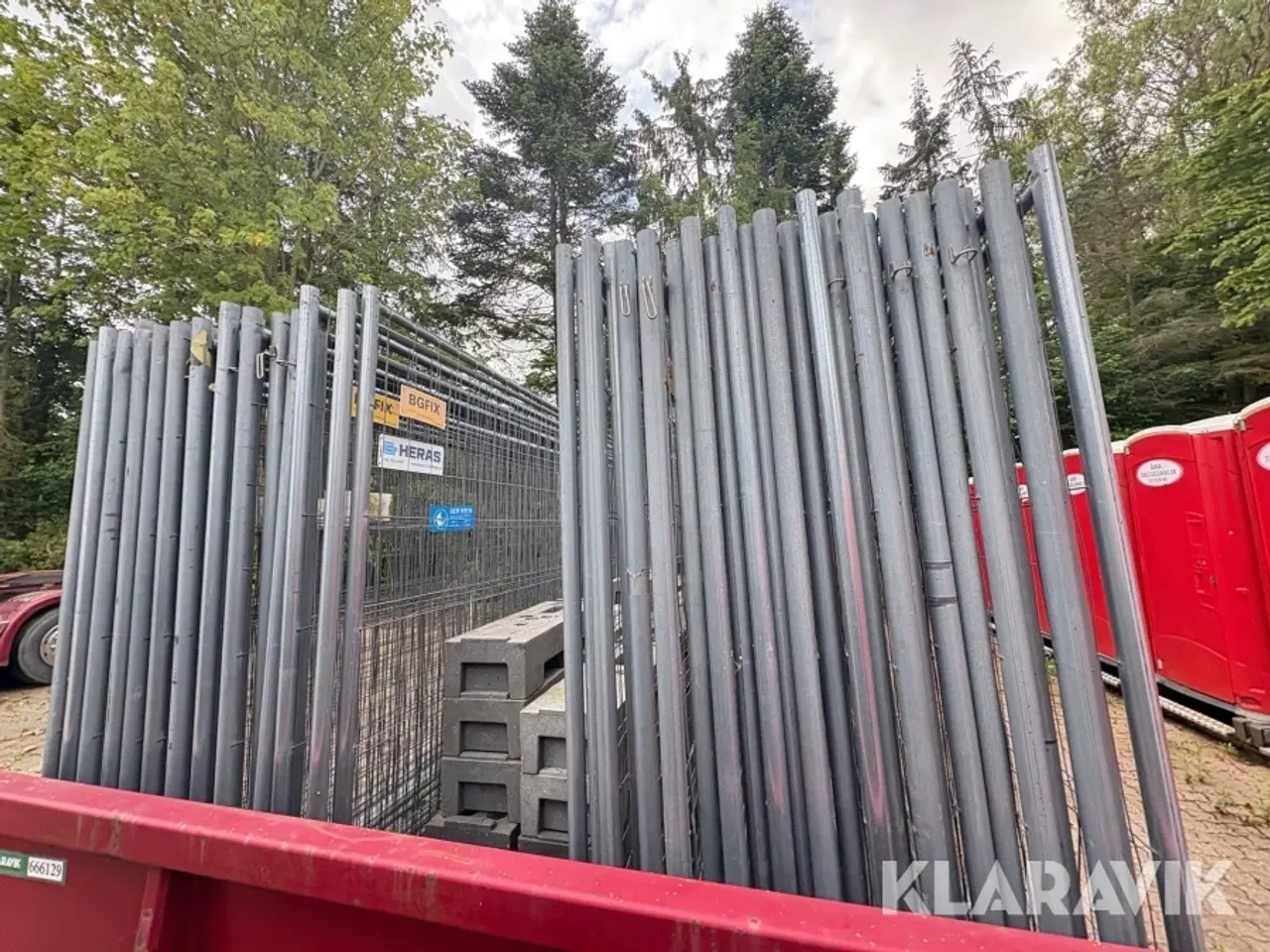 Billede 12 - Wirehejs lad med byggeplads hegn Sj Gruppen