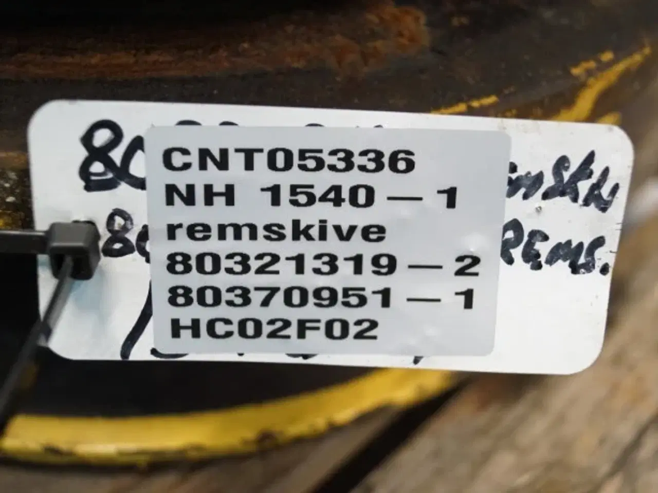 Billede 8 - New Holland 1540 Variatorskive 80370951