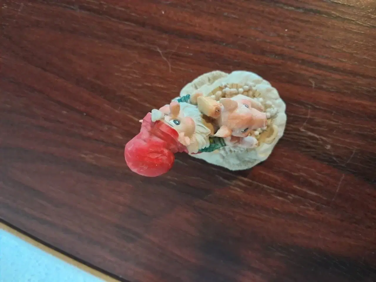 Billede 5 - Nisse med gris i bad