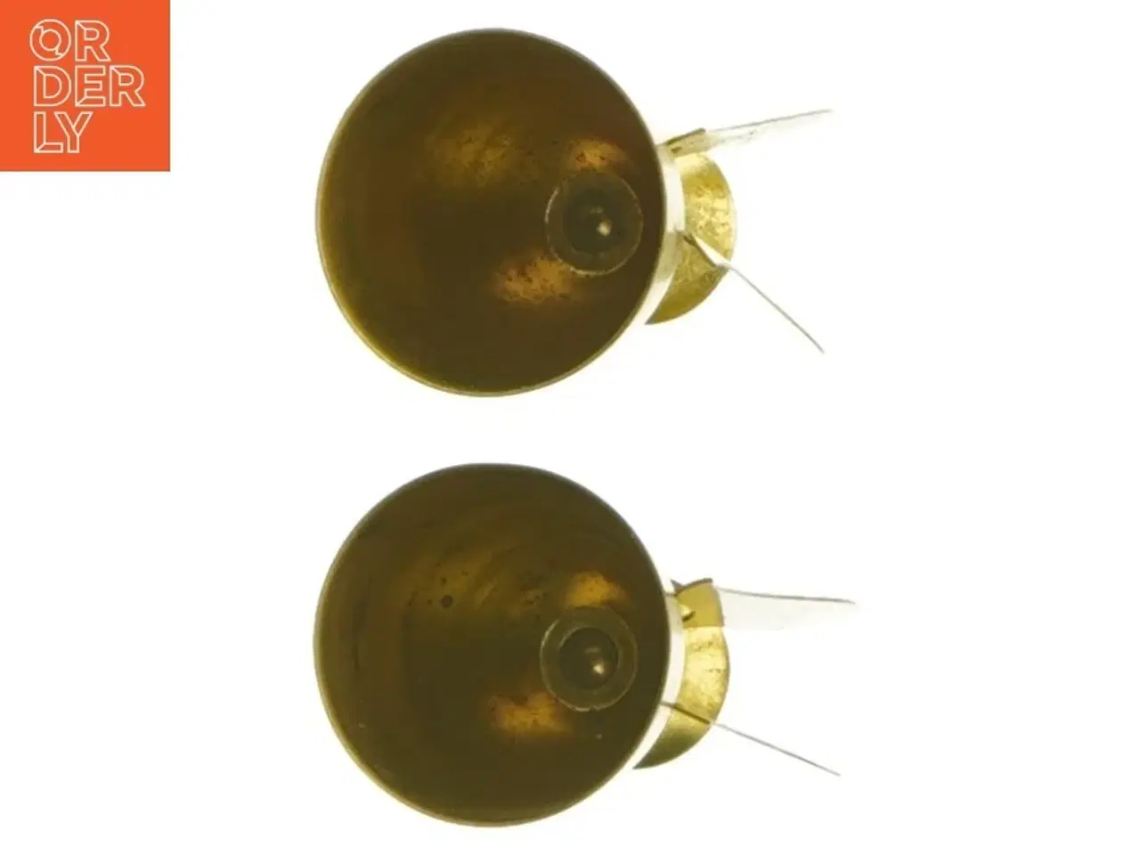Billede 4 - Messing engle lysestager (str. 5,5 cm)