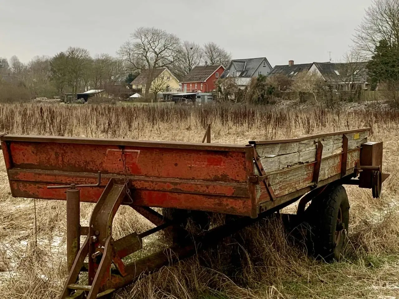Billede 1 - Traktorvogn - to hjulet