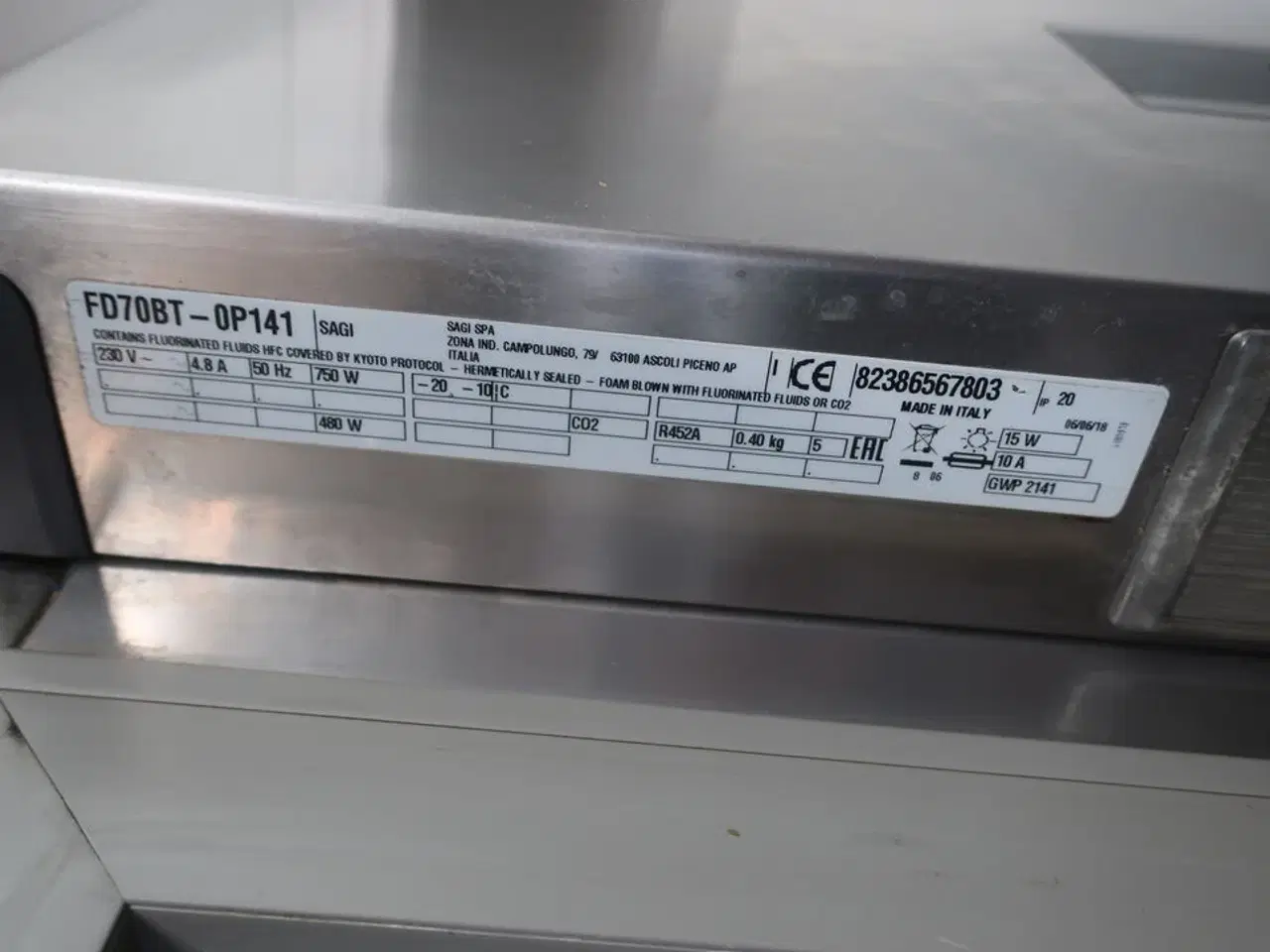 Billede 4 - Fryseskab SAGI FD70BT