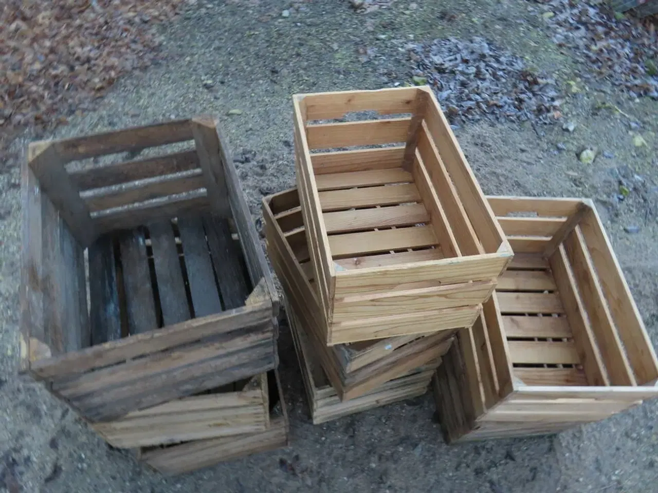 Billede 3 - 8 stk. frugtkasser til dekoration