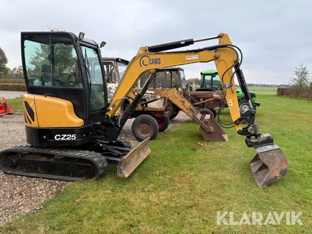 Billede 4 - Gravemaskine Cams CZ25
