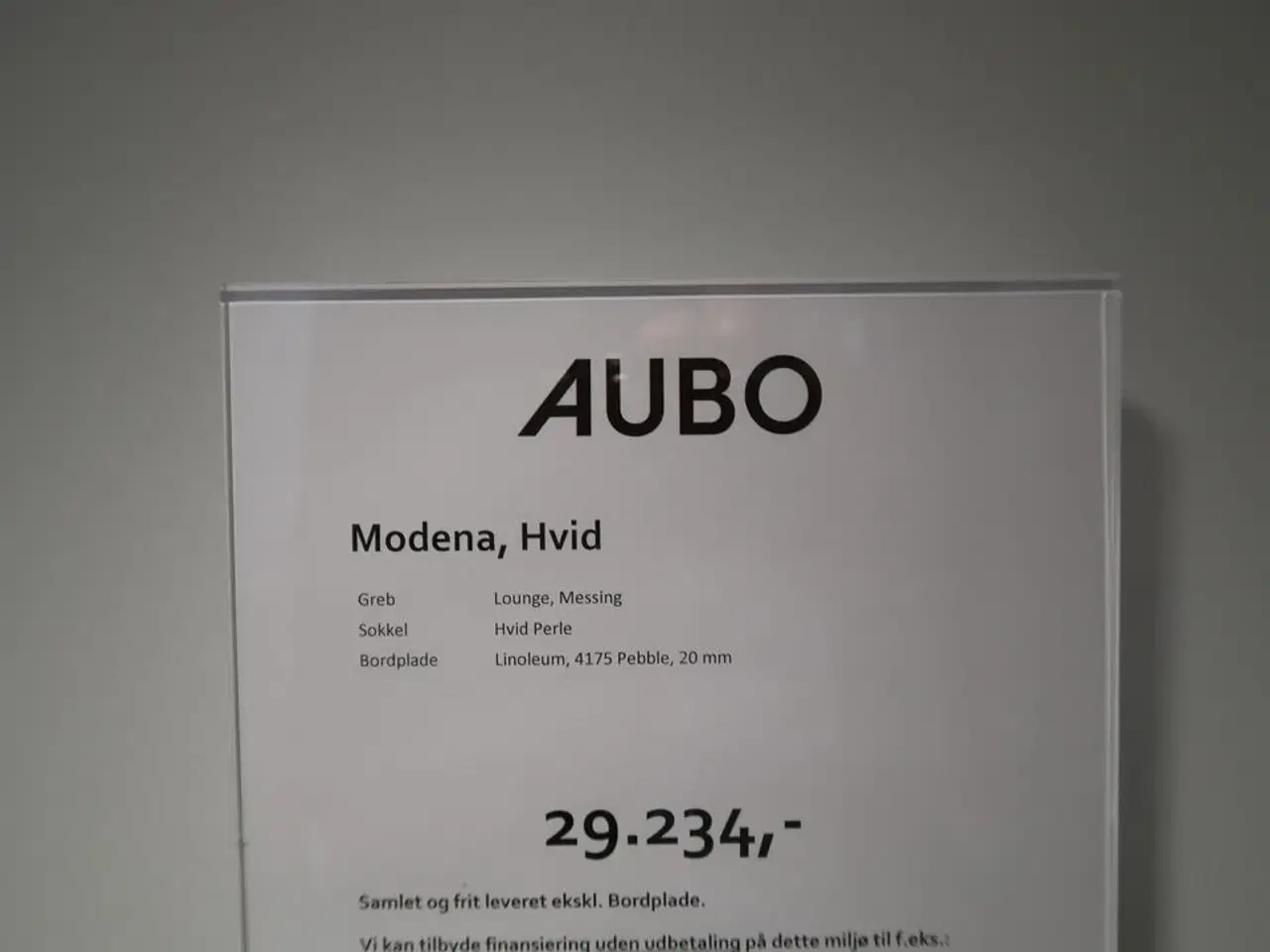 Billede 14 - Bryggers AUBO Modena, Hvid