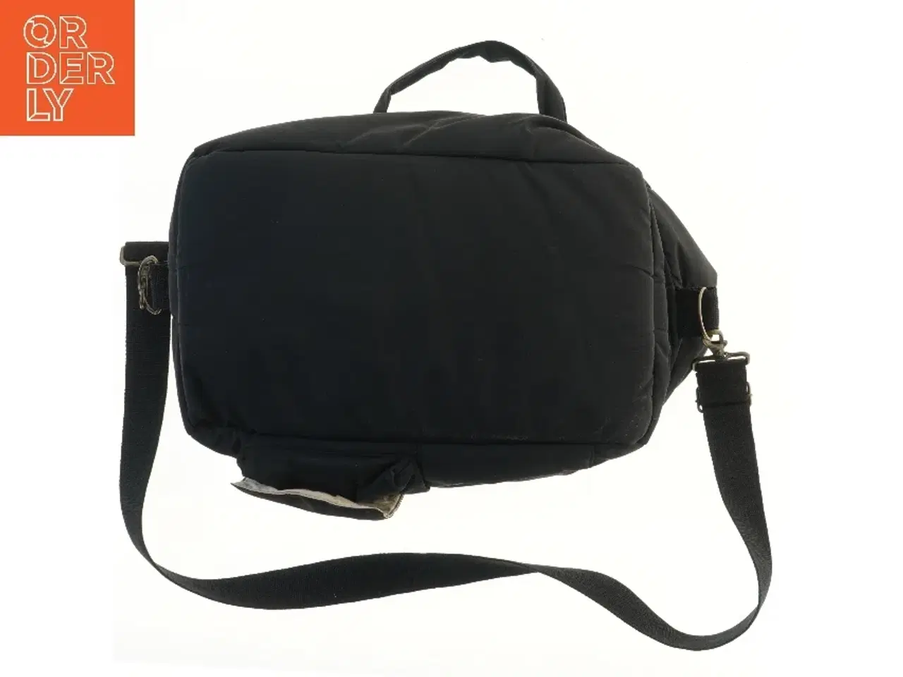 Billede 3 - Stor sort pusletaske fra Konges Sløjd (str. 45x28 cm)