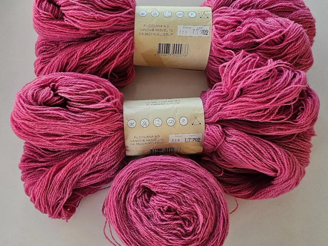 Billede 1 - 290 gr, Filcolana  New Zealandsk lammeuld