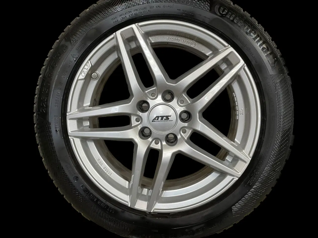 Billede 1 - 17 Mercedes C 225/50r17 Ref.244 vinter