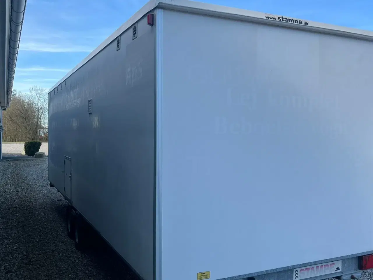 Billede 5 - Scanvogn Mandskabsvogn Stampe Skurvogn / Mandskabsvogn / Beboelsesvogn med køkken og toilet