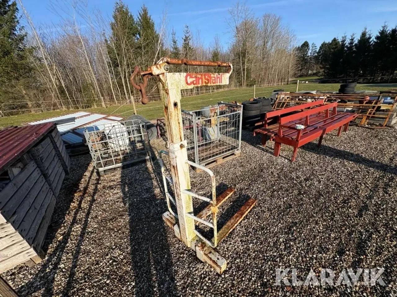 Billede 7 - Pallegafler til Kran