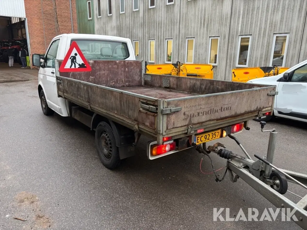 Billede 3 - Varebil Volkswagen Transporter ladvogn