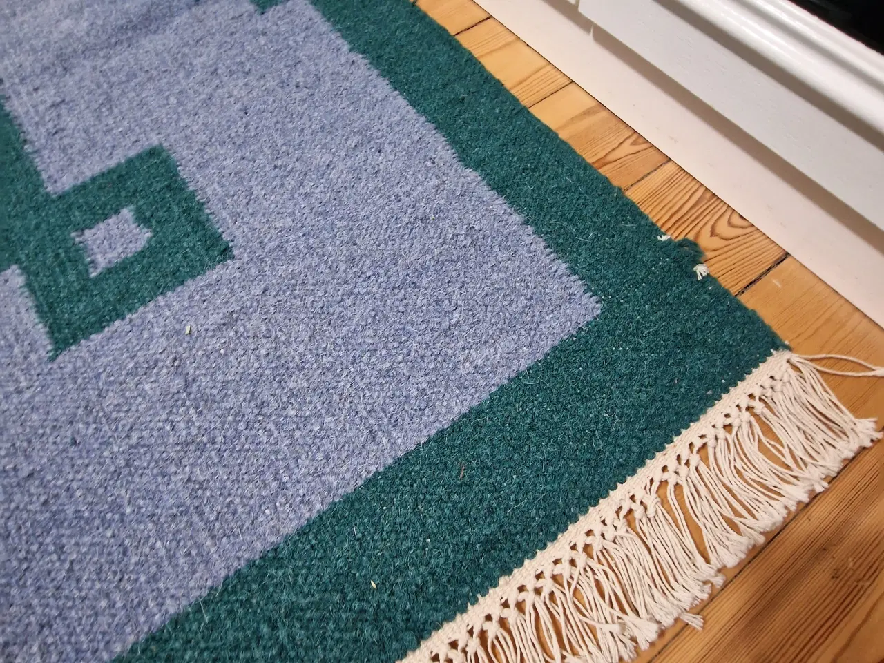 Billede 7 - Stort Indisk kelim tæppe.