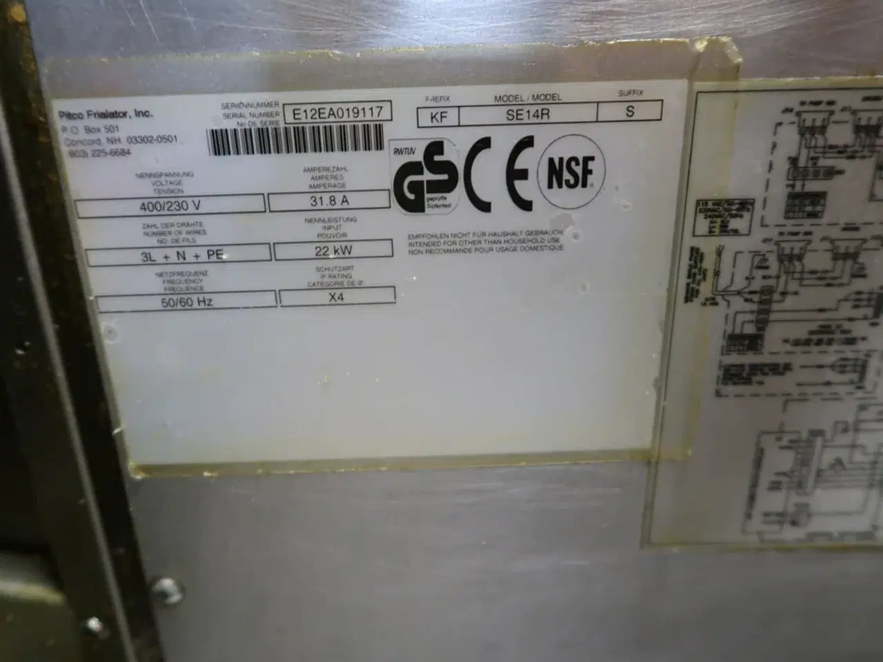 Billede 10 - Dobbelt friture PITCO KF SE14R