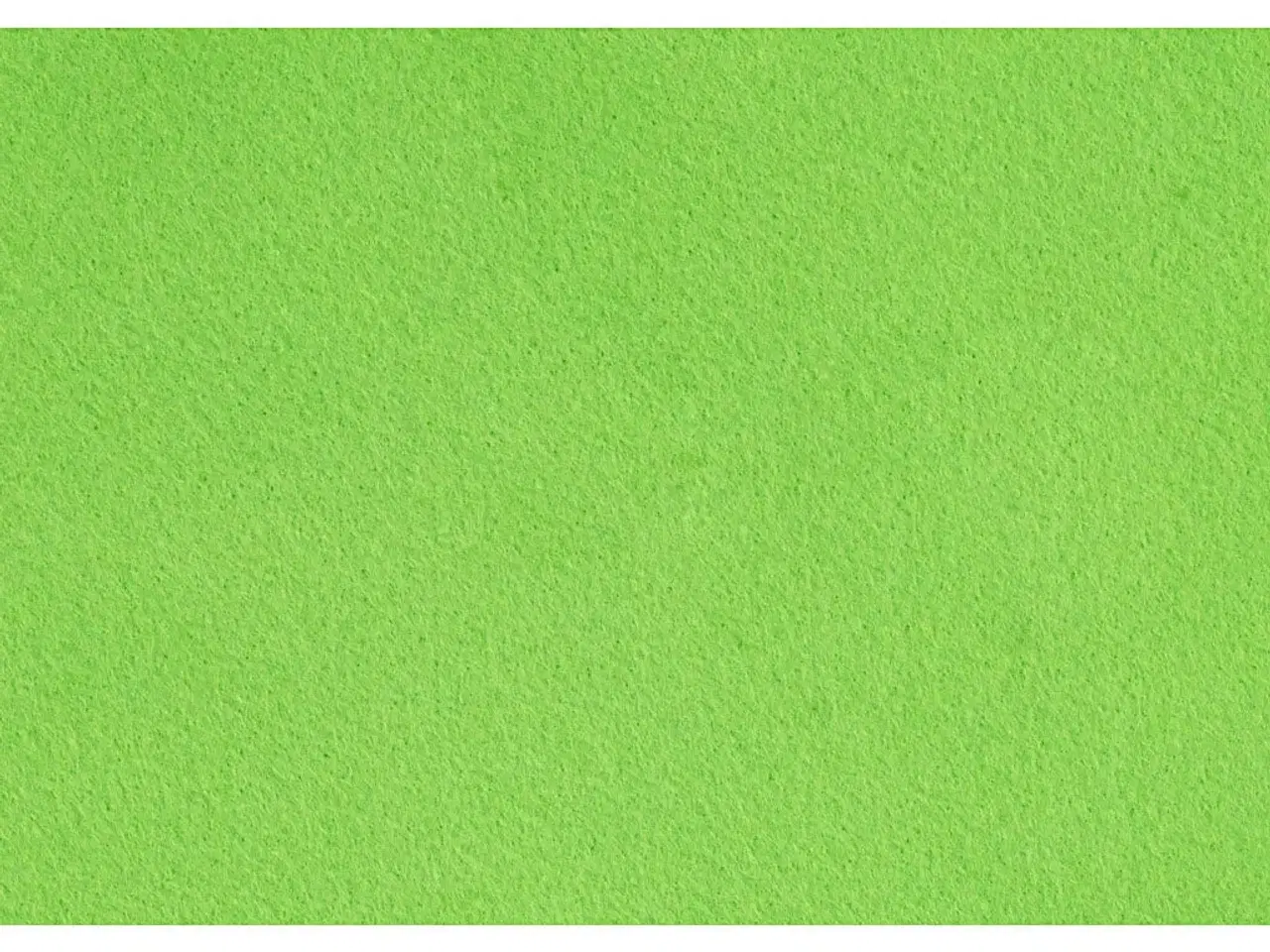 Billede 1 - Hobbyfilt, A4, ark 210x297 mm, tykkelse 1,5-2 mm, lys grøn, 10ark/ 1 pk.