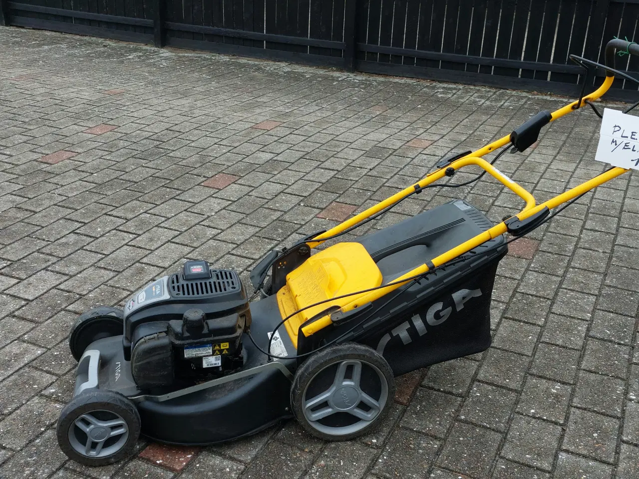 Billede 1 - Stiga plæneklipper m/el start