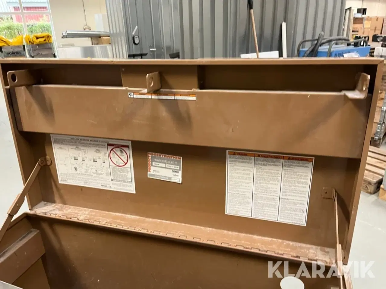 Billede 5 - Værktøjsvogn Ridgid 4820 jobmaster chest 2 styk